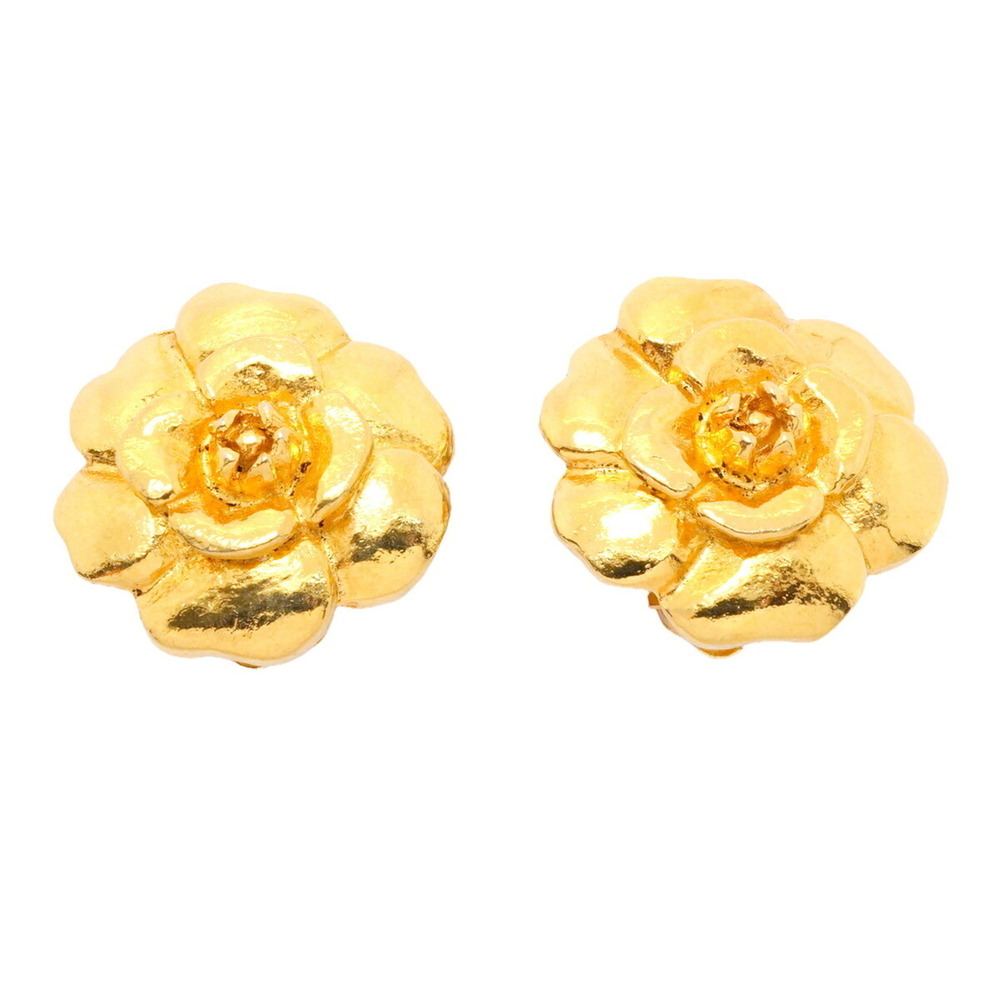 CHANEL Gold Earrings